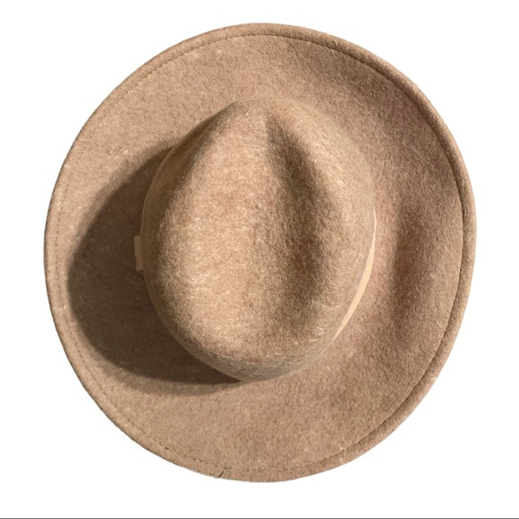 ZARA Camel 100% Wool Hat Bloggers Fav - Picture 3 of 7